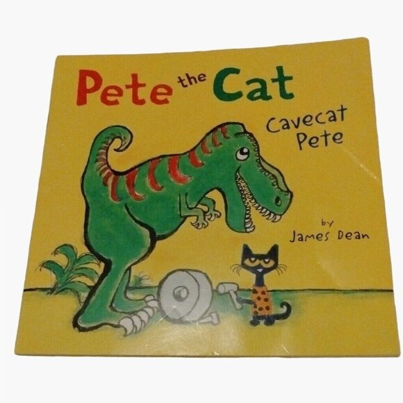 Pete the Cat Cavecat Pete James Dean Paperback Book - Picture 1 of 6